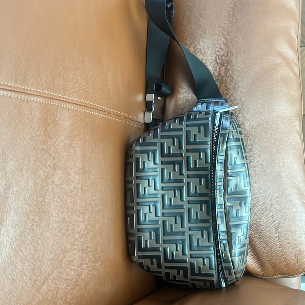 Fendi belt bag - brown Napa leather